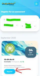 Filter on CAMS site
