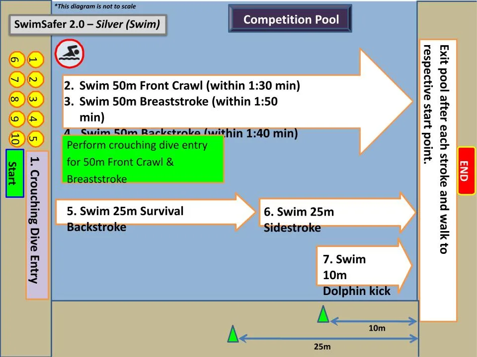 swimsafer sequence Silver swim