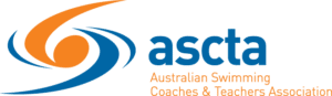 Australian swimming coaches and teachers association logo