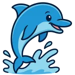 Dolphin cartoon